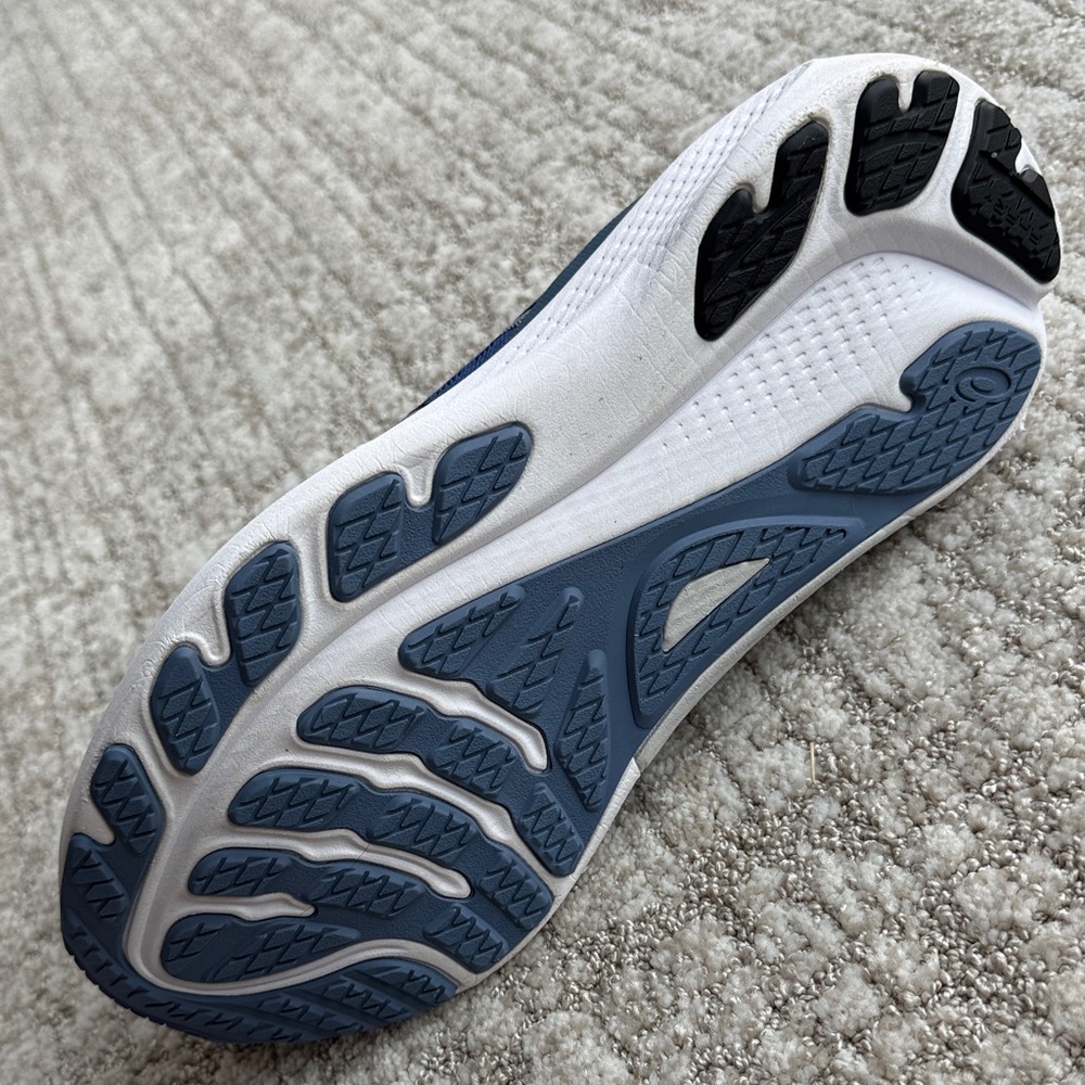 ASICS Navy and White Men's Running Shoes - Picture 8 of 9